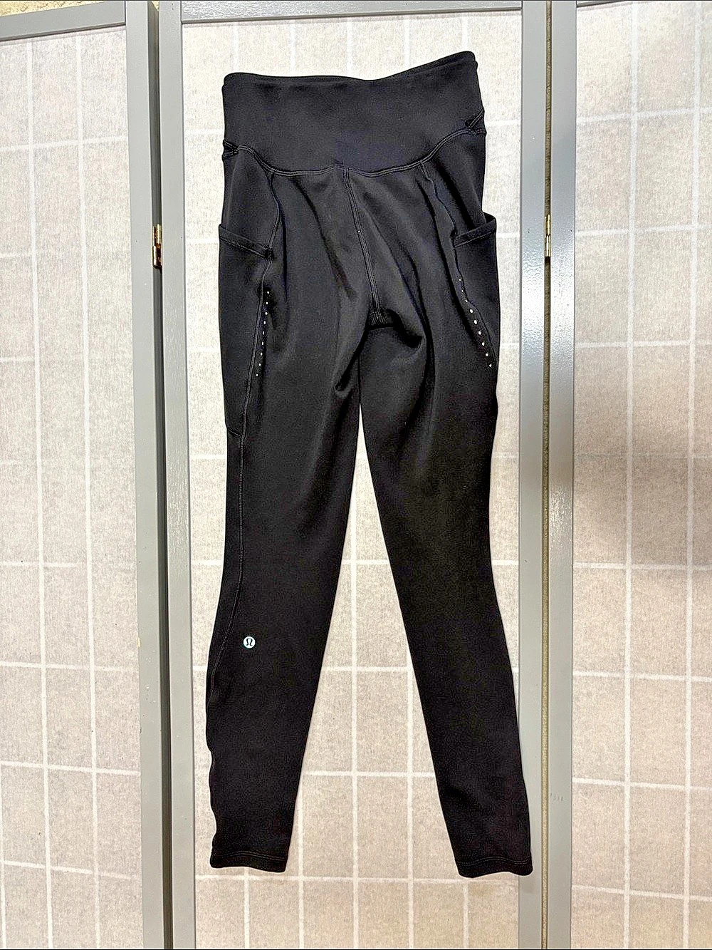 Lululemon Fast and Free Tight Black Athletic Leggings